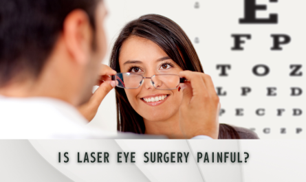 Is laser eye surgery painful?