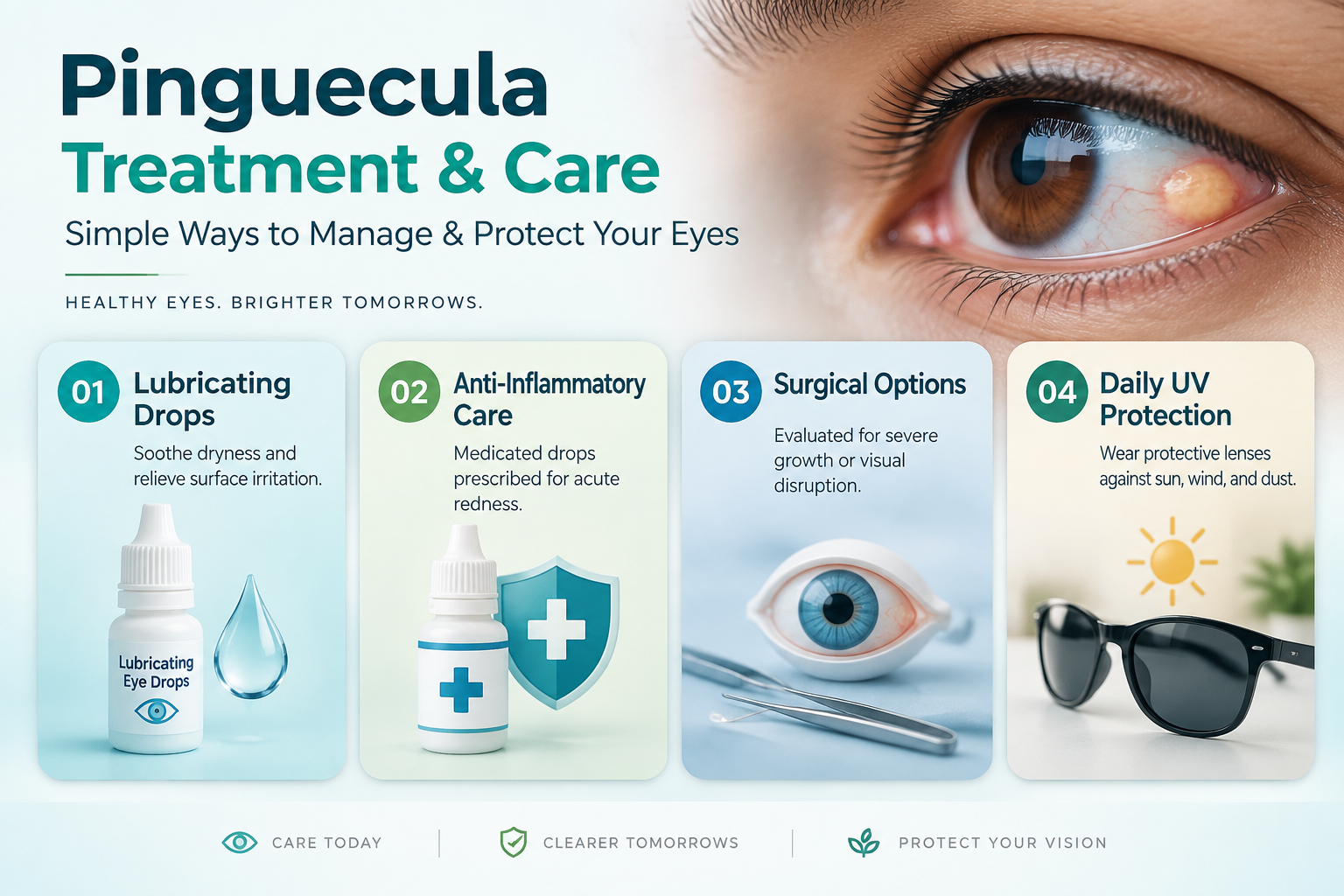 Pinguecula Treatment and Management