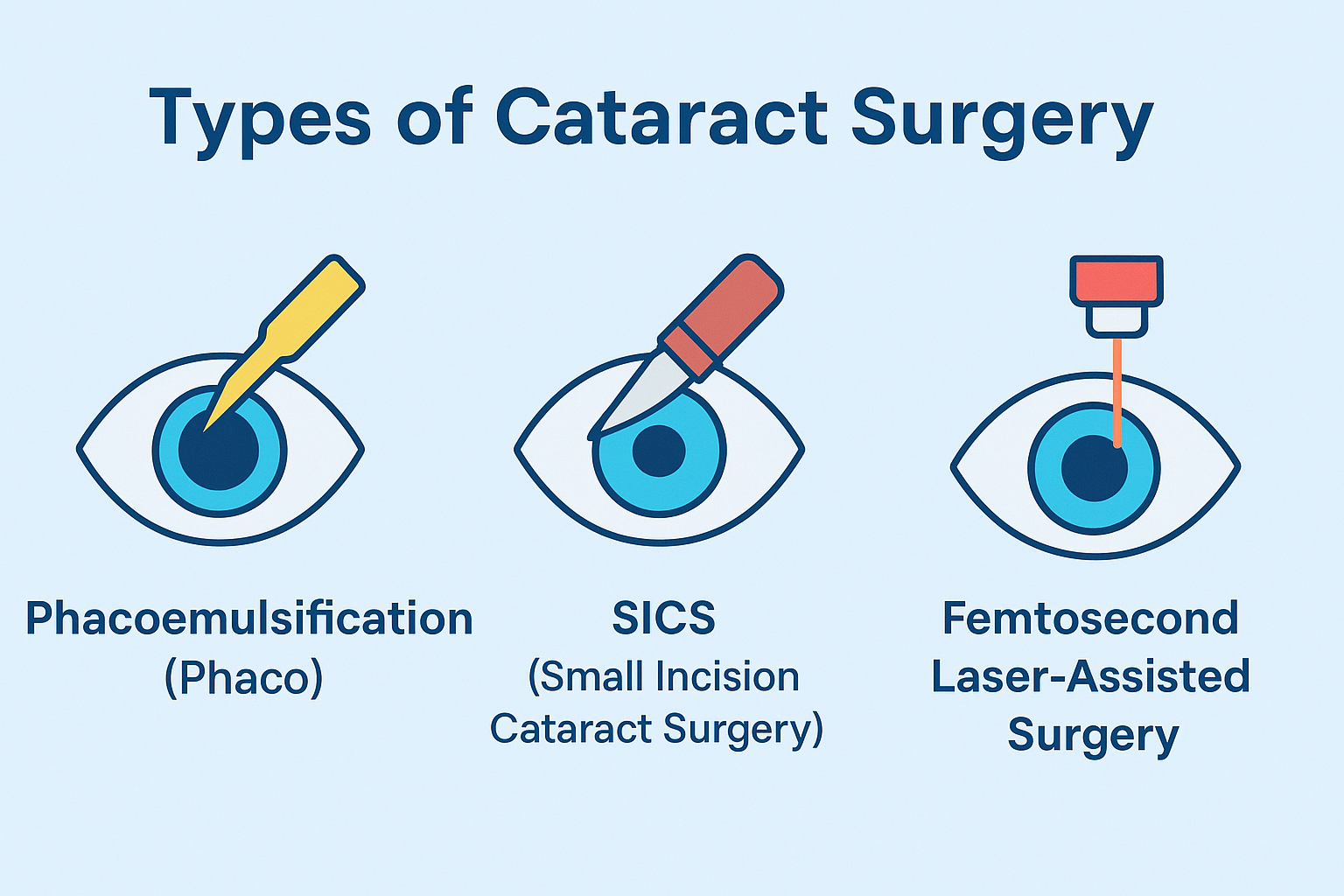 Types of Cataract Surgery