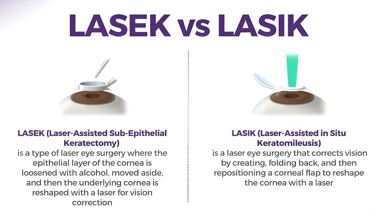 LASIK vs LASEK: How Do They Differ?