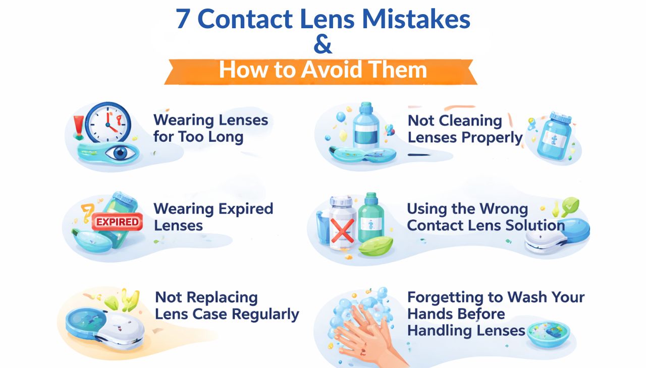 7 Contact Lens Mistakes and How to Avoid Them