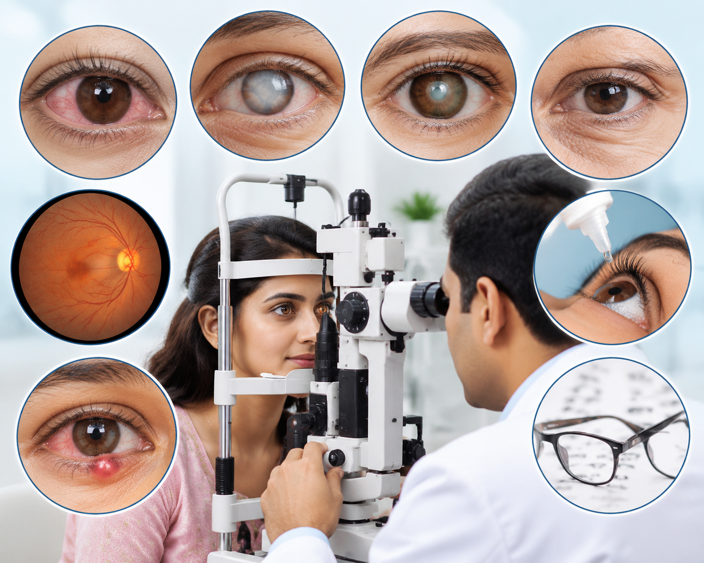 Common Eye Diseases Treatment in Dombivli at Laxmi Eye Hospital