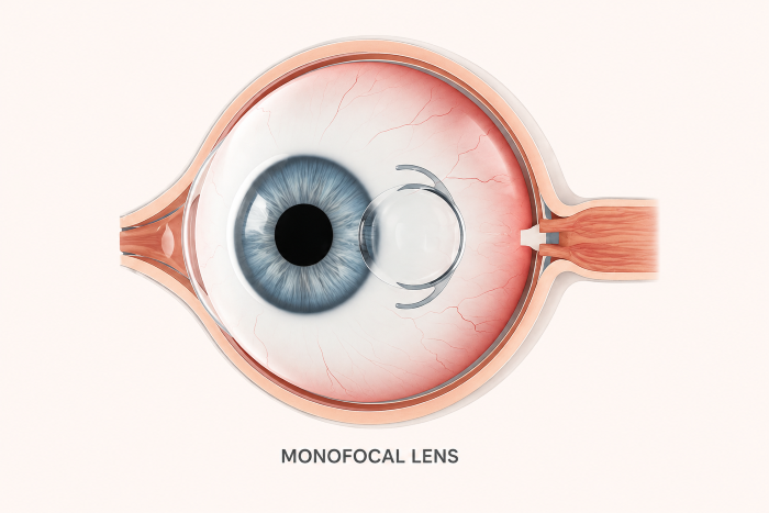 Monofocal Lens Implantation